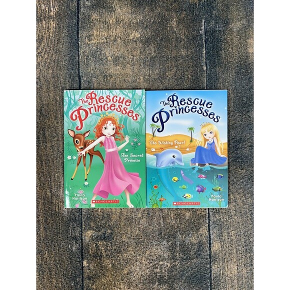 Rescue Princesses Series: Secret Promise, Wishing Pearl by Paula Harrison - Picture 1 of 6